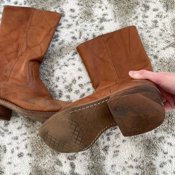 Frye brown campus boots - Picture 3 of 8